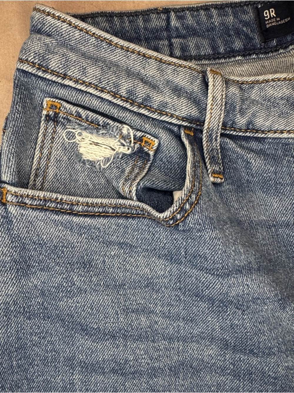 Hollister High Rise Dad Jeans Size 9R Straight Leg - Picture 5 of 8